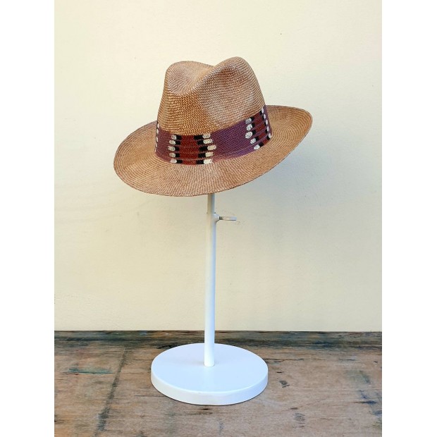 Exquisite J rankų darbo vasarinė skrybėlė Exquisite J rankų darbo vasarinė skrybėlė